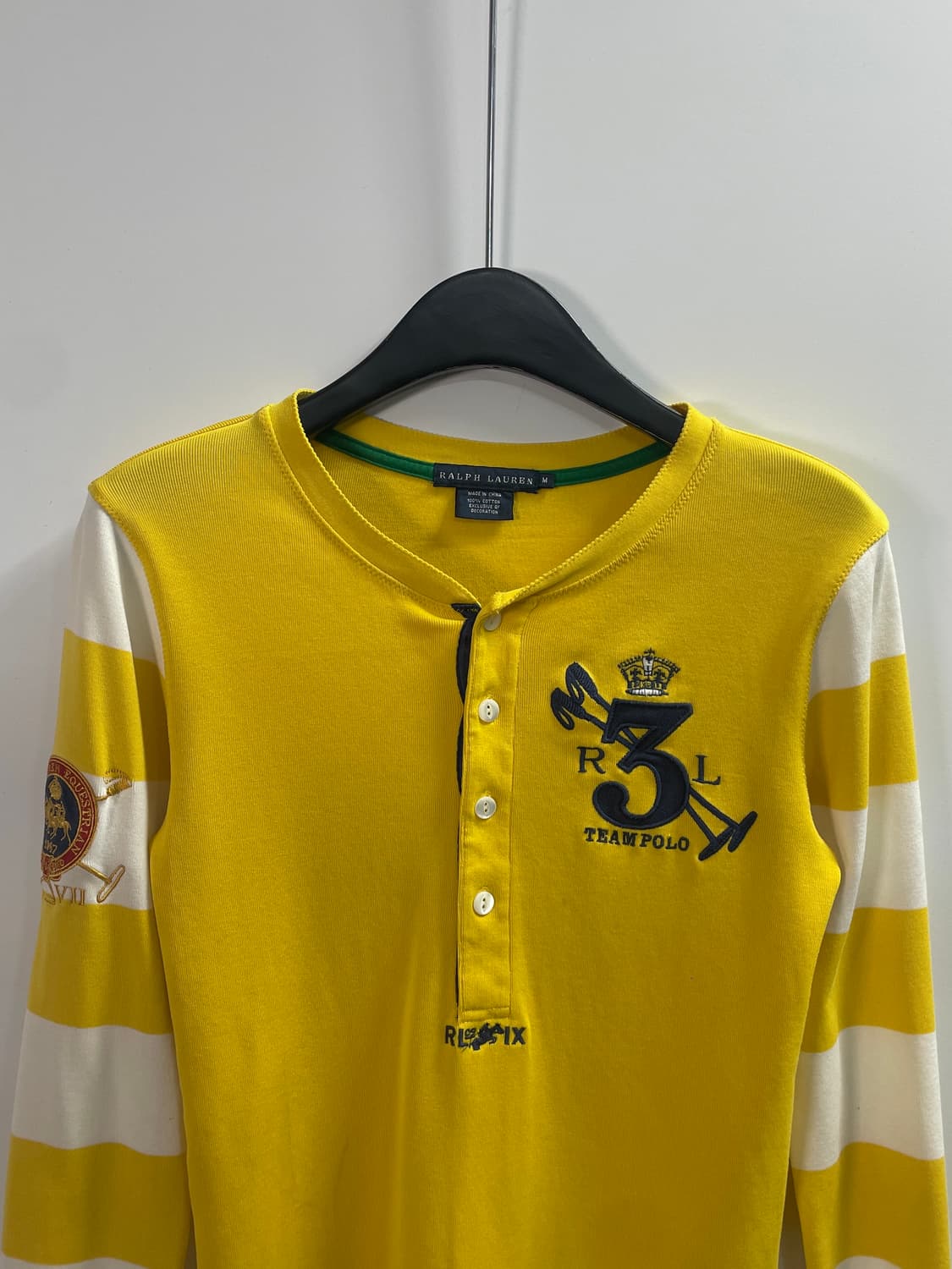 폴로 랄프로렌 우먼스 슬림핏 헨리넥 긴팔티 (on.714)   상품이미지2