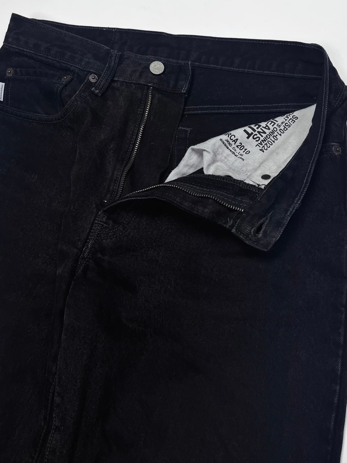 디스이즈네버댓 레귤러 진 블랙 상품이미지3