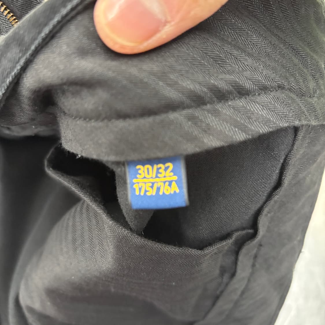 폴로 랄프로렌 블랙 면바지 30in 상품이미지6
