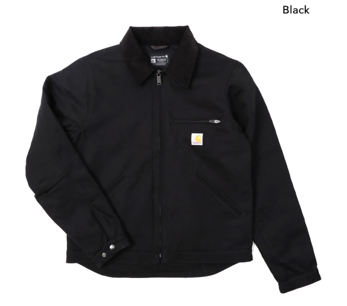 칼하트US 블랭킷 디트로이트 자켓 블랙 0J3828-M 새제품 상품이미지1