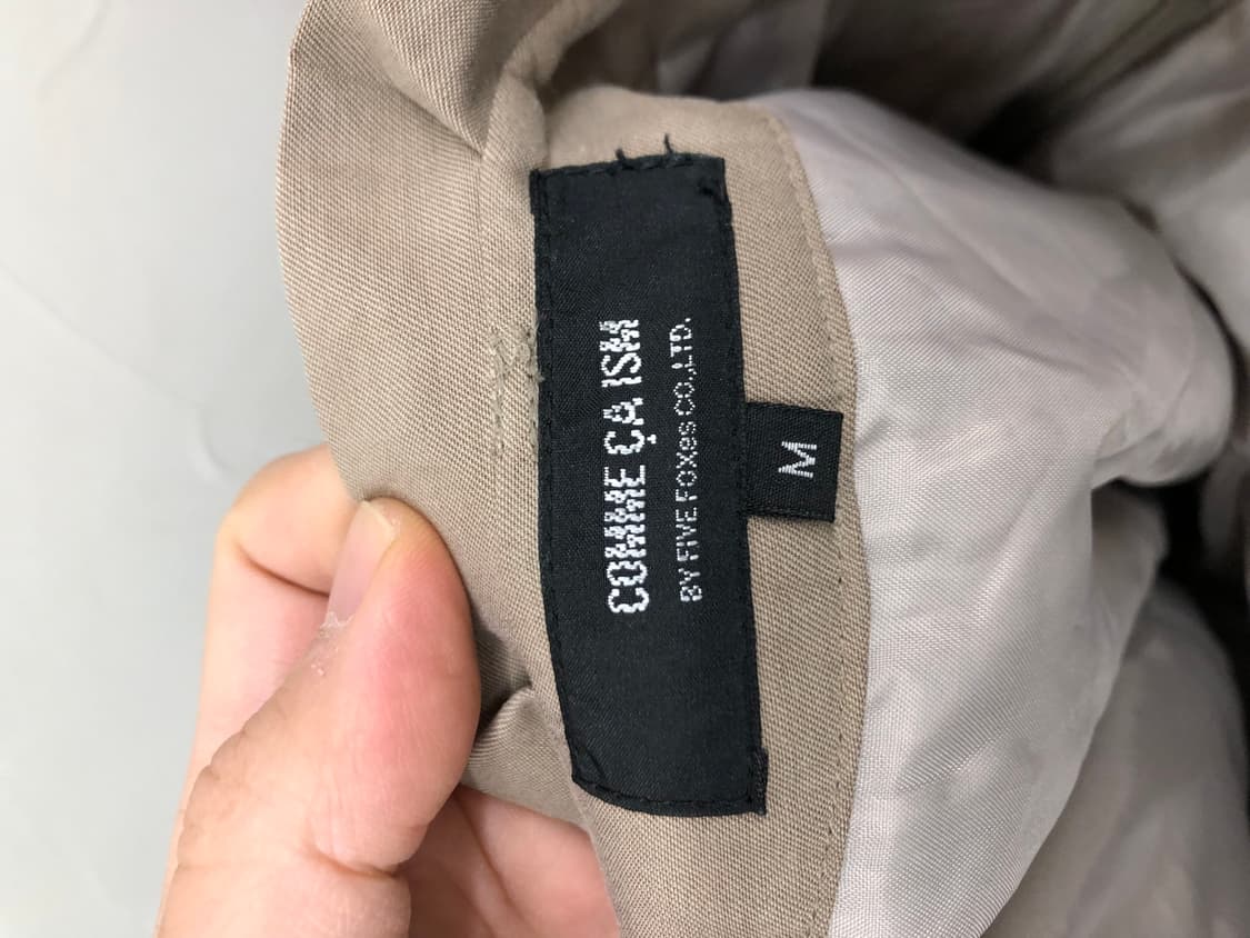 콤 샤 이즘 벨티드 플레어 스커트 상품이미지3