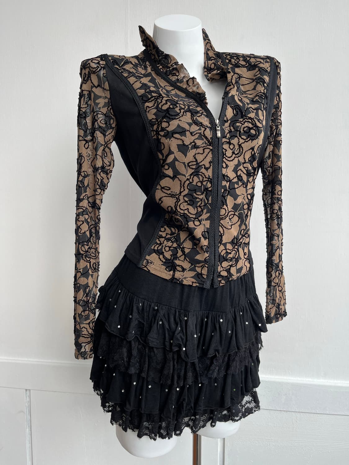 RESPIGHI 고딕 플라워 레이스 집업 상품이미지2