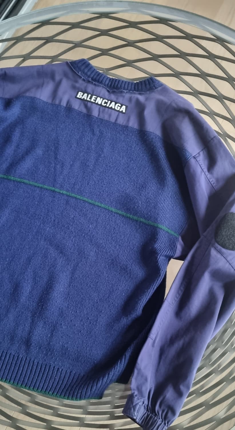 BALENCIAGA 하이브리드 니트 스웨터 (L사이즈) 상품이미지8