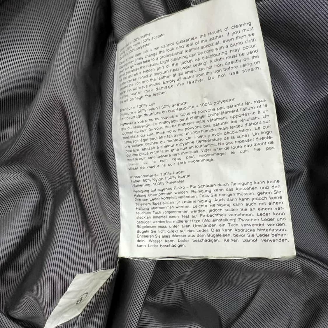 펠레펠레 가죽자켓 상품이미지4