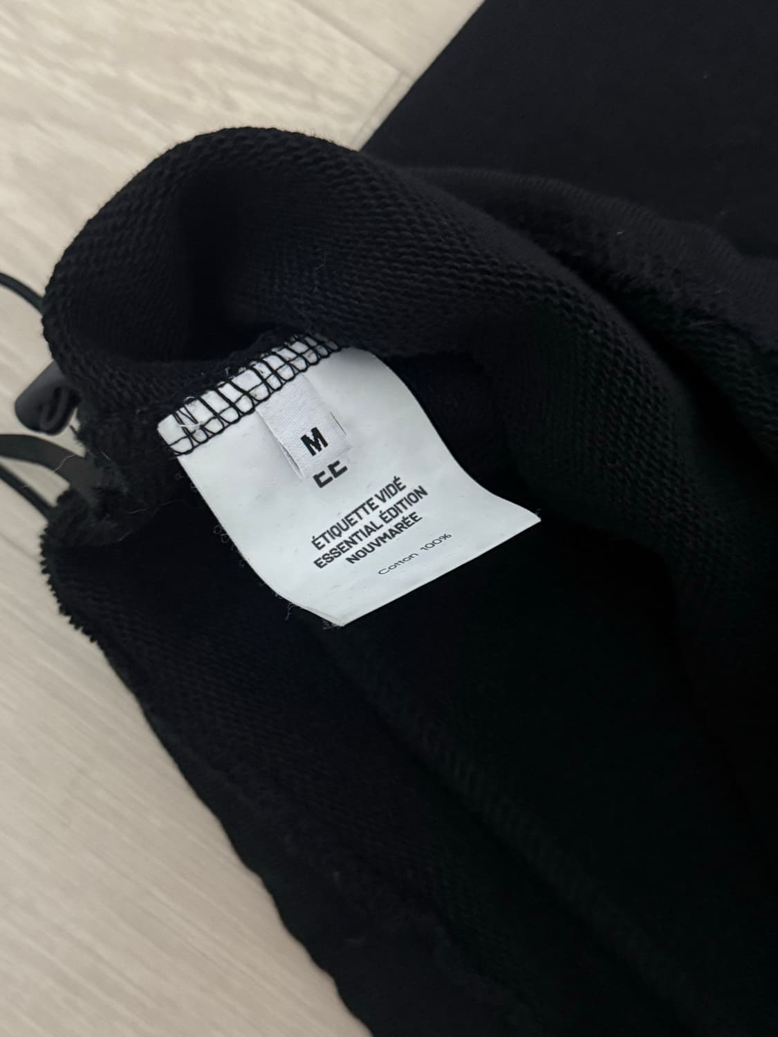 EE 후드티 블랙 m 상품이미지3