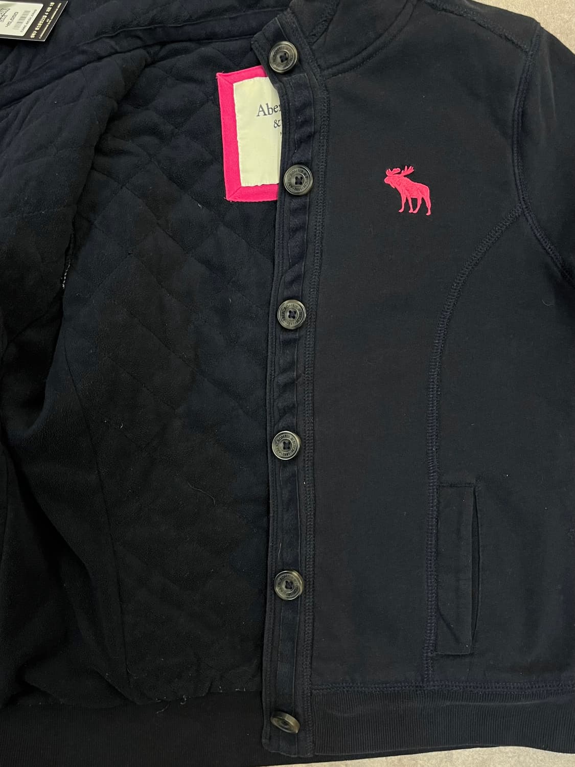 아베크롬비 버튼 후드집업 M #csz2754 상품이미지6