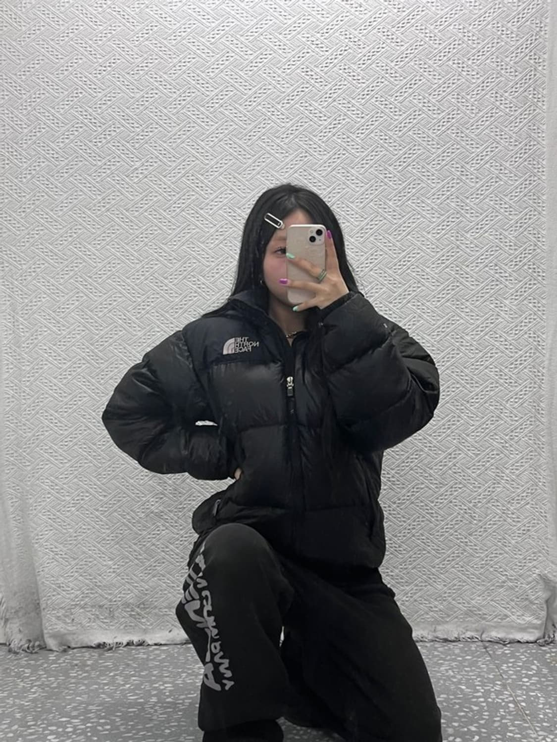 노스페이스 눕시 올드스쿨 구스다운 리폼 패딩 95 C06891 상품이미지1