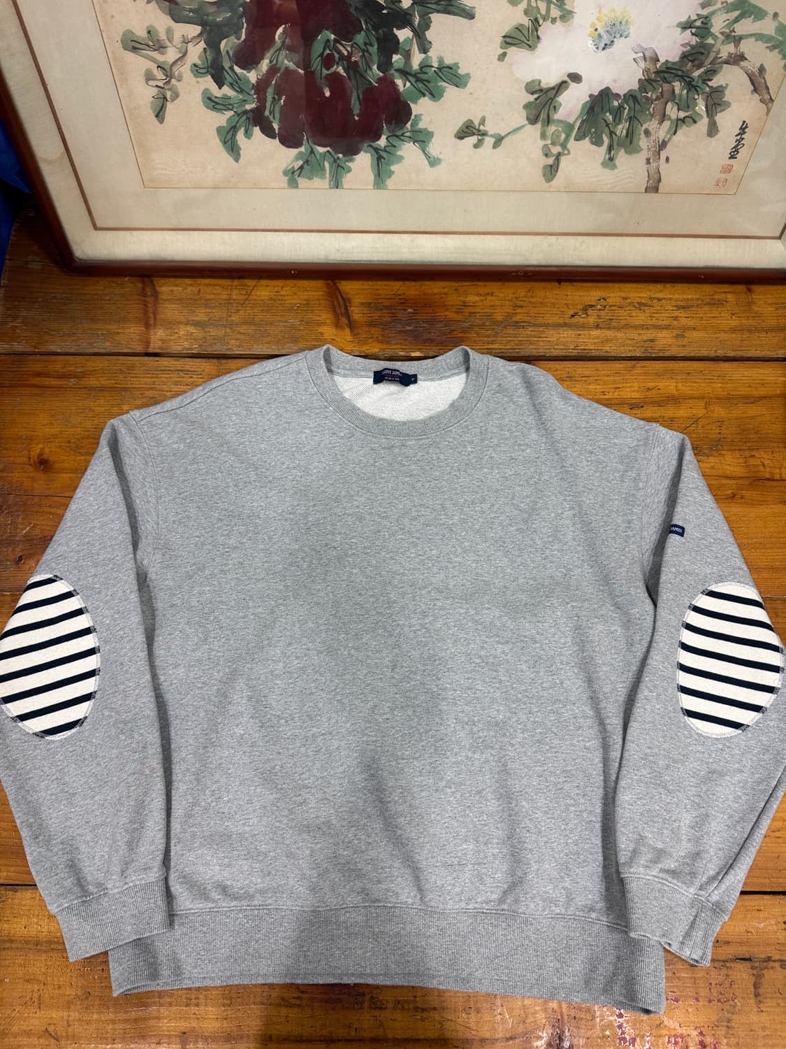 세인트제인스 봉봉 맨투맨 그레이 사이즈L 깨끗 상품이미지1