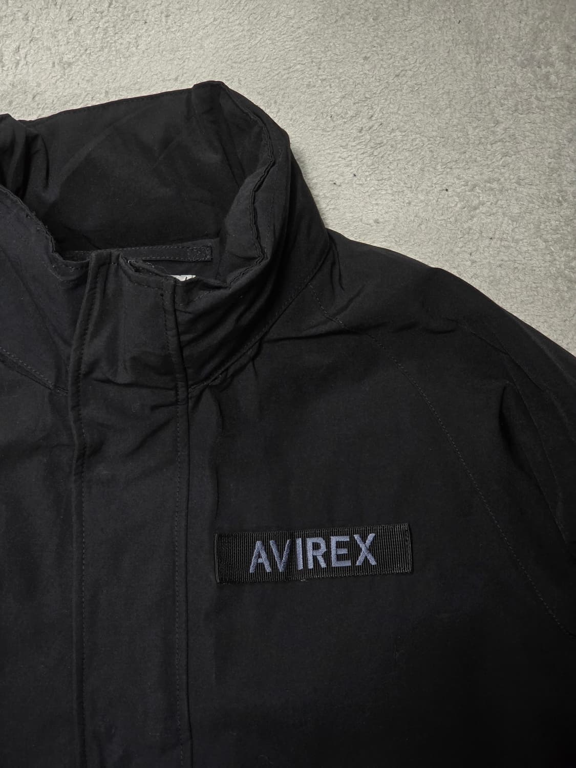 Avirex 아비렉스 블랙 다운 패딩 L 상품이미지2