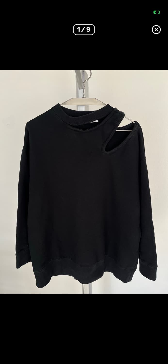 토가 컷아웃 맨투맨 상품이미지1