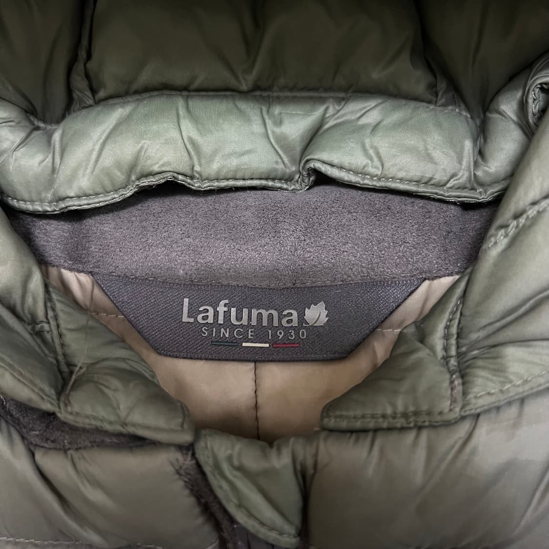 라푸마 여성 덕다운 후드 경량 롱패딩 점퍼 [라이트 카키] L/100 상품이미지5