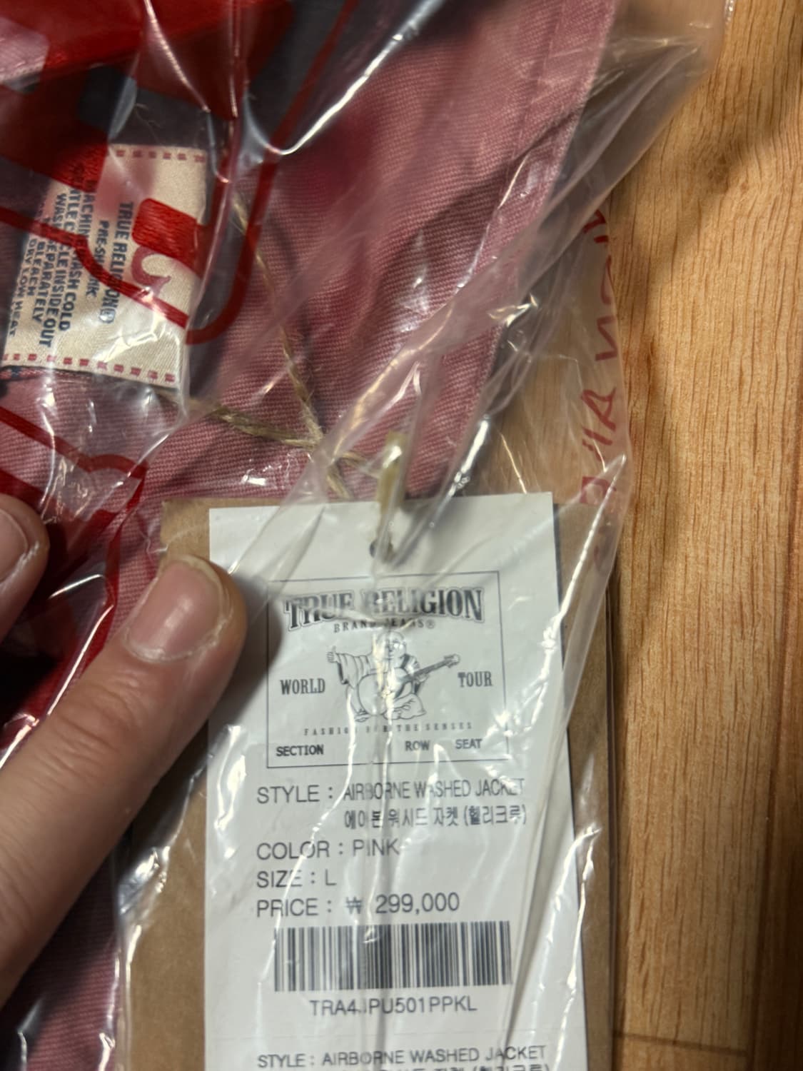 트루릴리젼 워시드자켓 상품이미지3