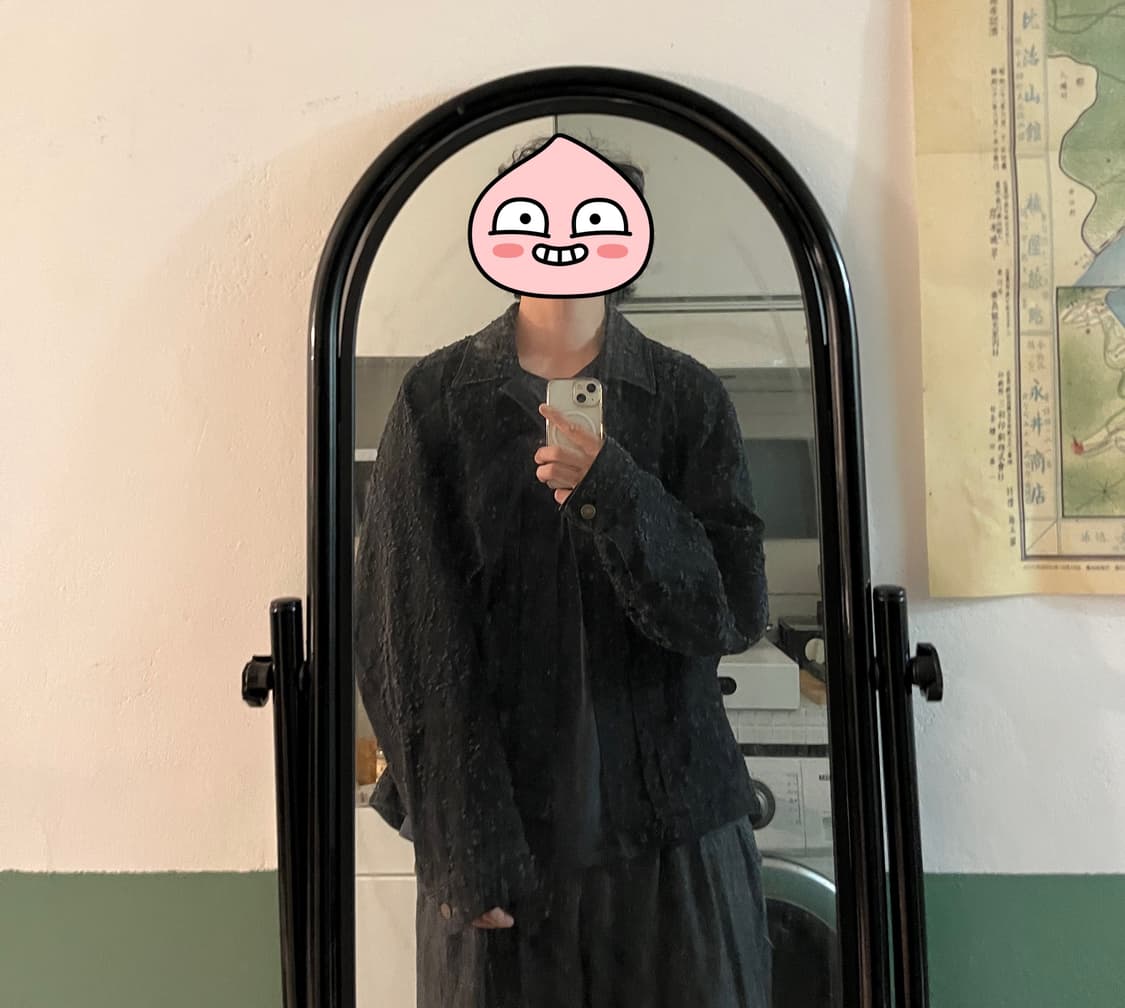 프로젝트 gr 샘플 펀칭 데님 자켓 상품이미지6