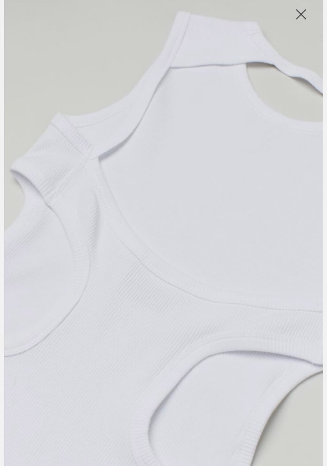 Toga x H&M 화이트 슬리브 상품이미지2