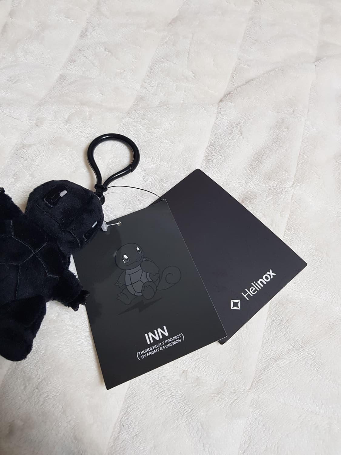 프라그먼트 포켓몬 꼬부기 인형 키링 블랙 상품이미지3