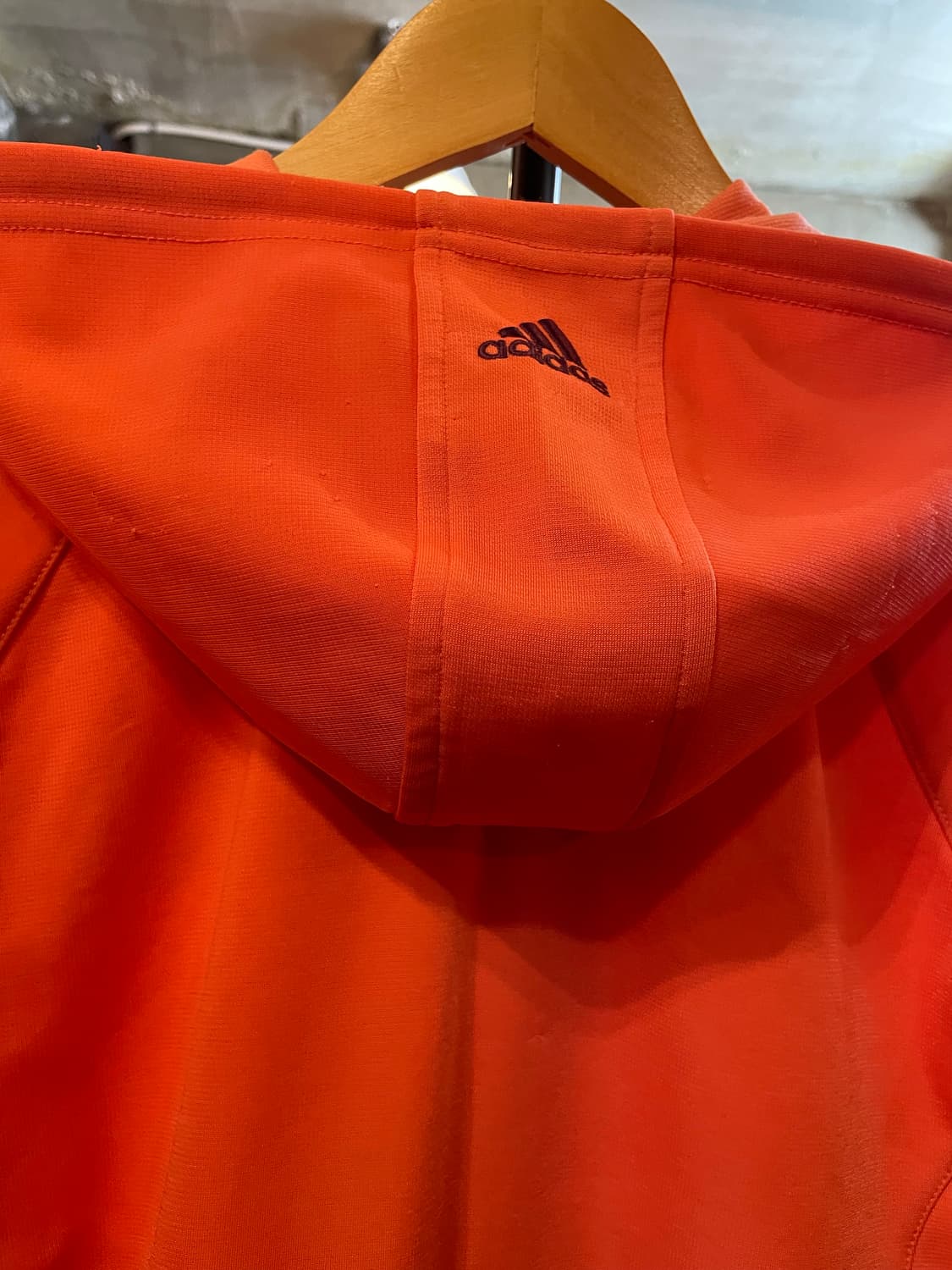 아디다스 올드스쿨 빅로고 여성 트랙탑 후드 저지 자켓 상품이미지8