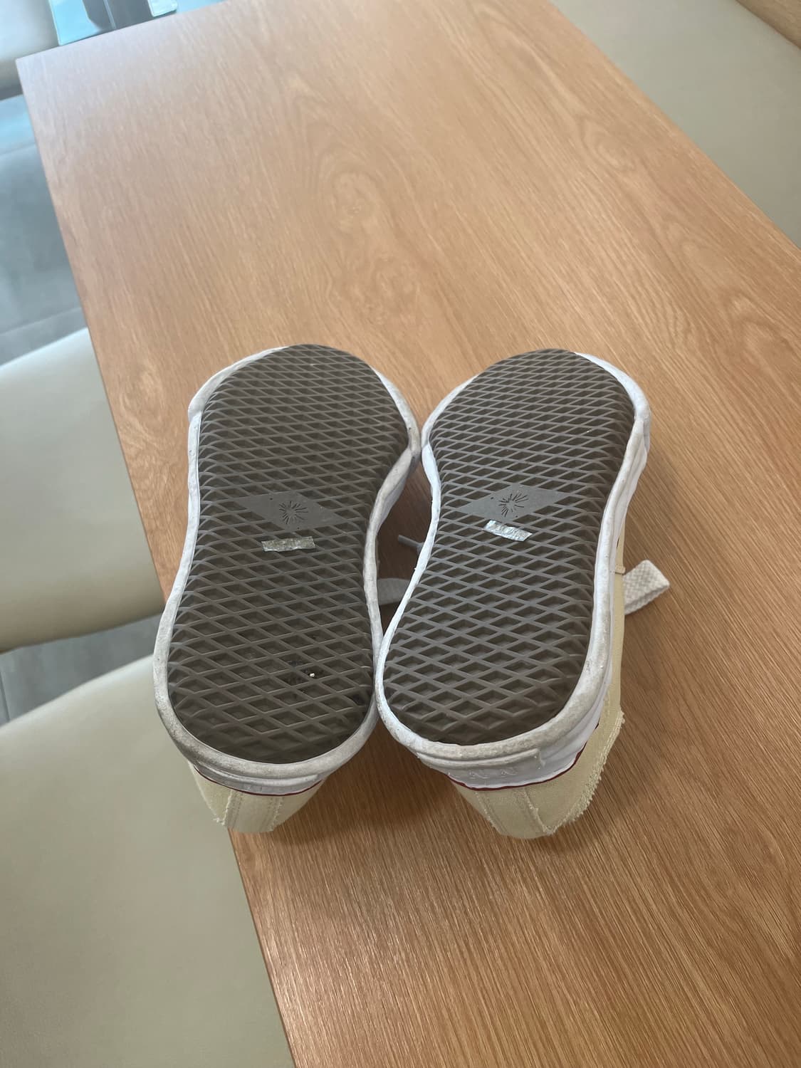 [42] 미하라 야스히로 피터슨 스니커즈 내츄럴 아이보리 상품이미지5