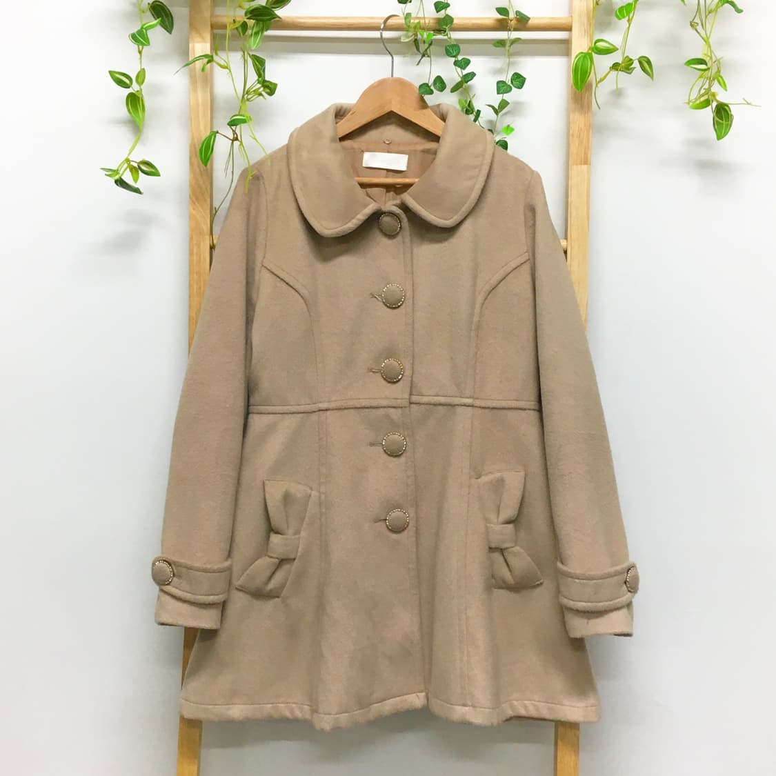 JPN/ 리즈리사깔 리즈리사코트 리본코트 라떼갸루코트 리본코트 갸루 상품이미지7