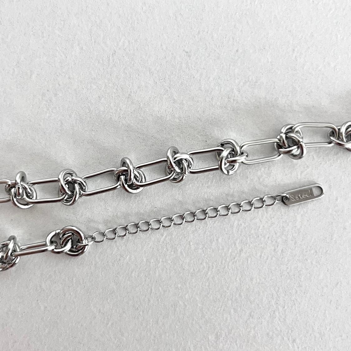 더블 체인 팔찌 상품이미지2