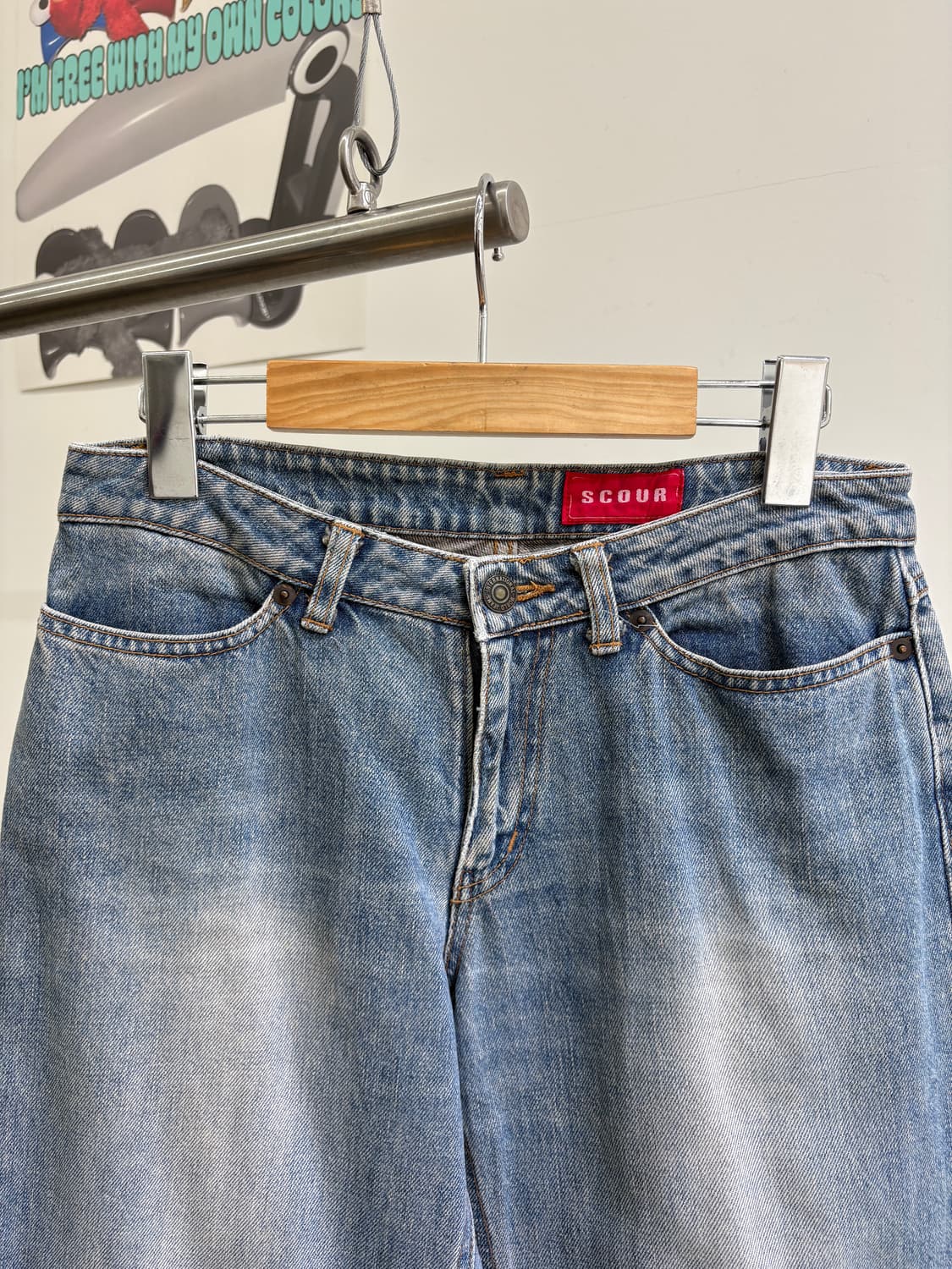 SCOUR (Made in Japan) 데님팬츠 상품이미지2