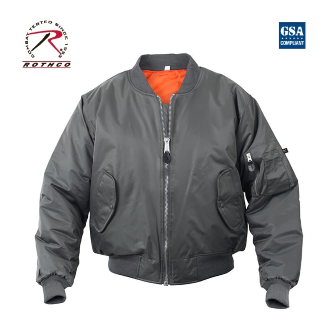 [2XL] 로스코 마원 항공점퍼 건메탈 상품이미지1