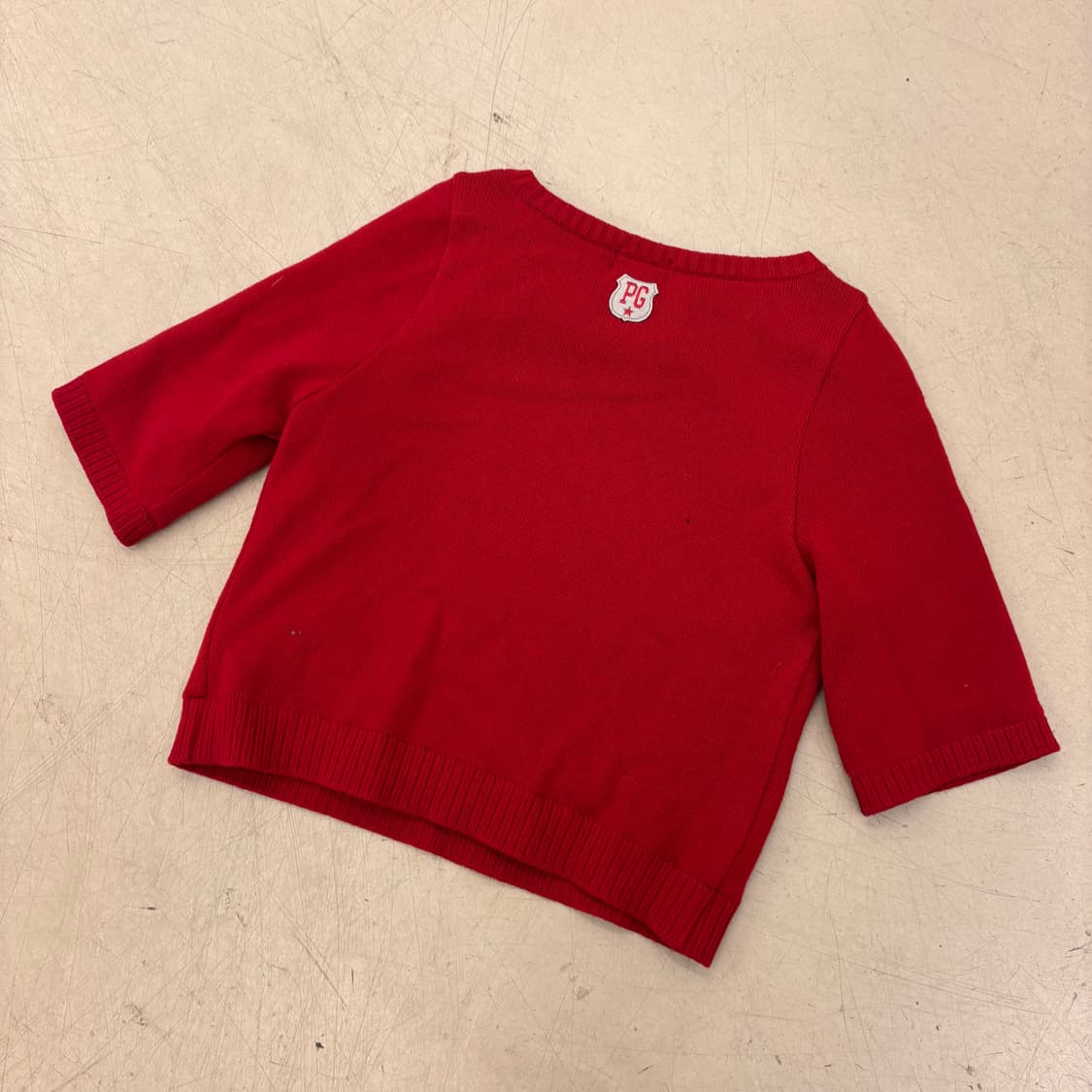 파리게이츠 레드 래빗 니트 반팔티 상품이미지3