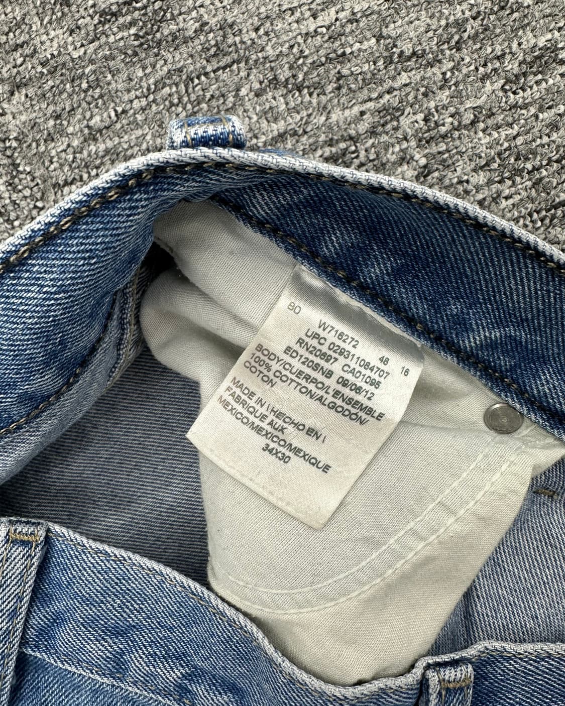 (허단45)디키즈 워크 데님팬츠-M1378 상품이미지5