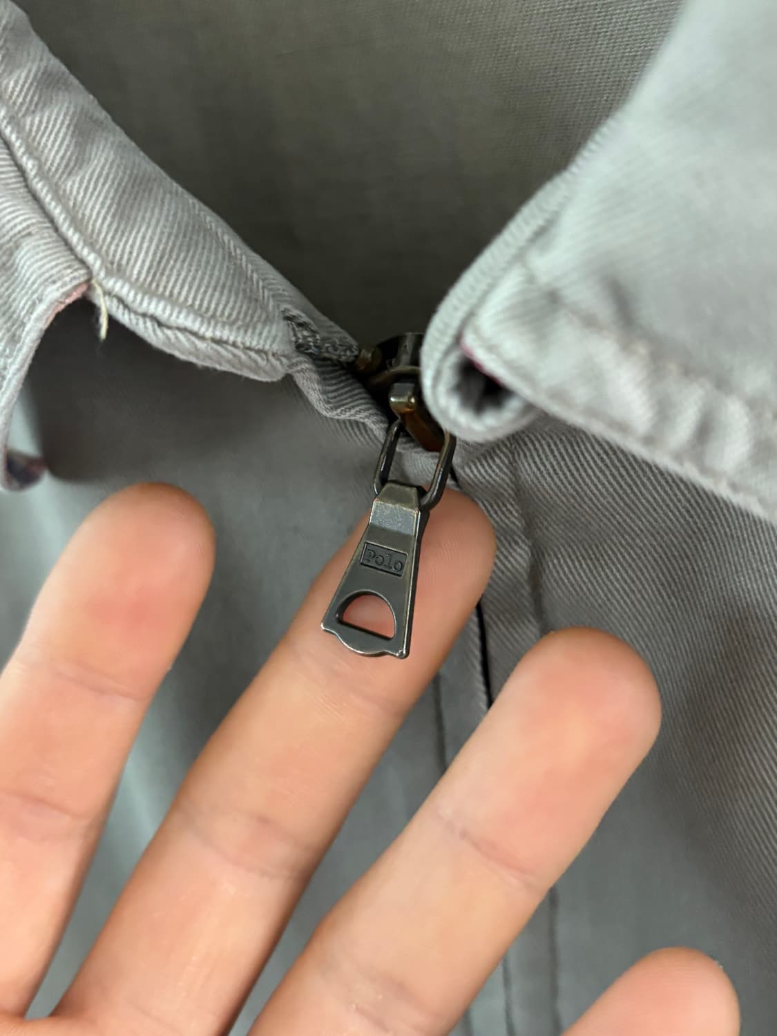 Polo 폴로 랄프로렌 탄베이지 컬러 코튼 헤링턴 자켓 상품이미지6