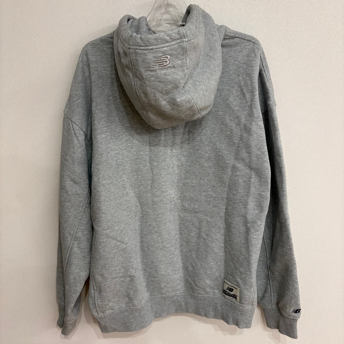 뉴발란스 NBSC 스포츠클럽 후드티 그레이 100(L) 상품이미지6
