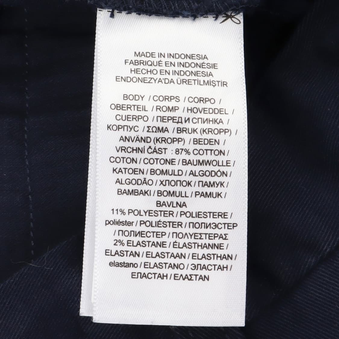 폴로 랄프로렌 신형qr 네이비 와이드 레그 치노팬츠 상품이미지8