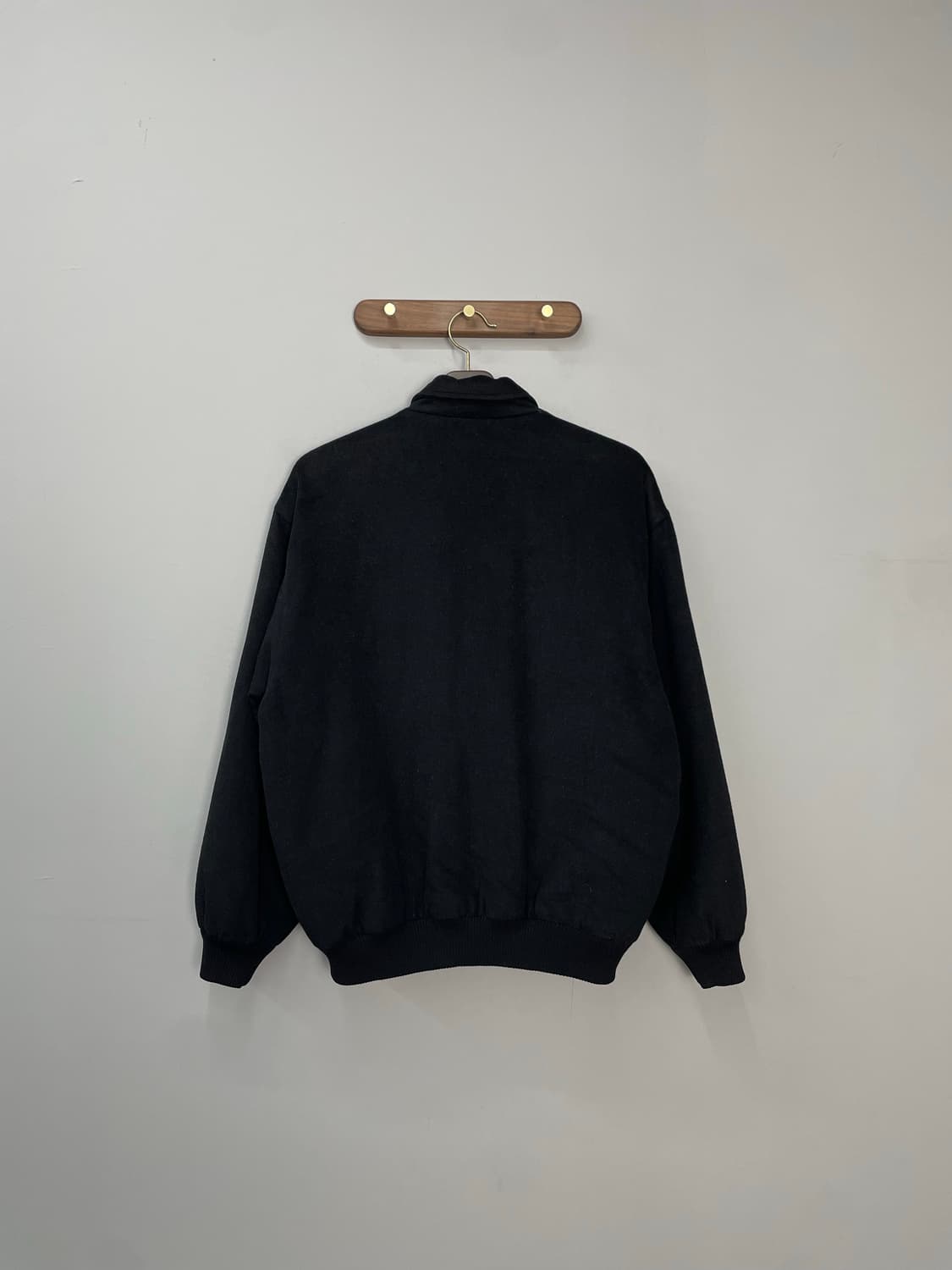 라코스테 블랙 울 봄버 블루종 자켓 H955 상품이미지4