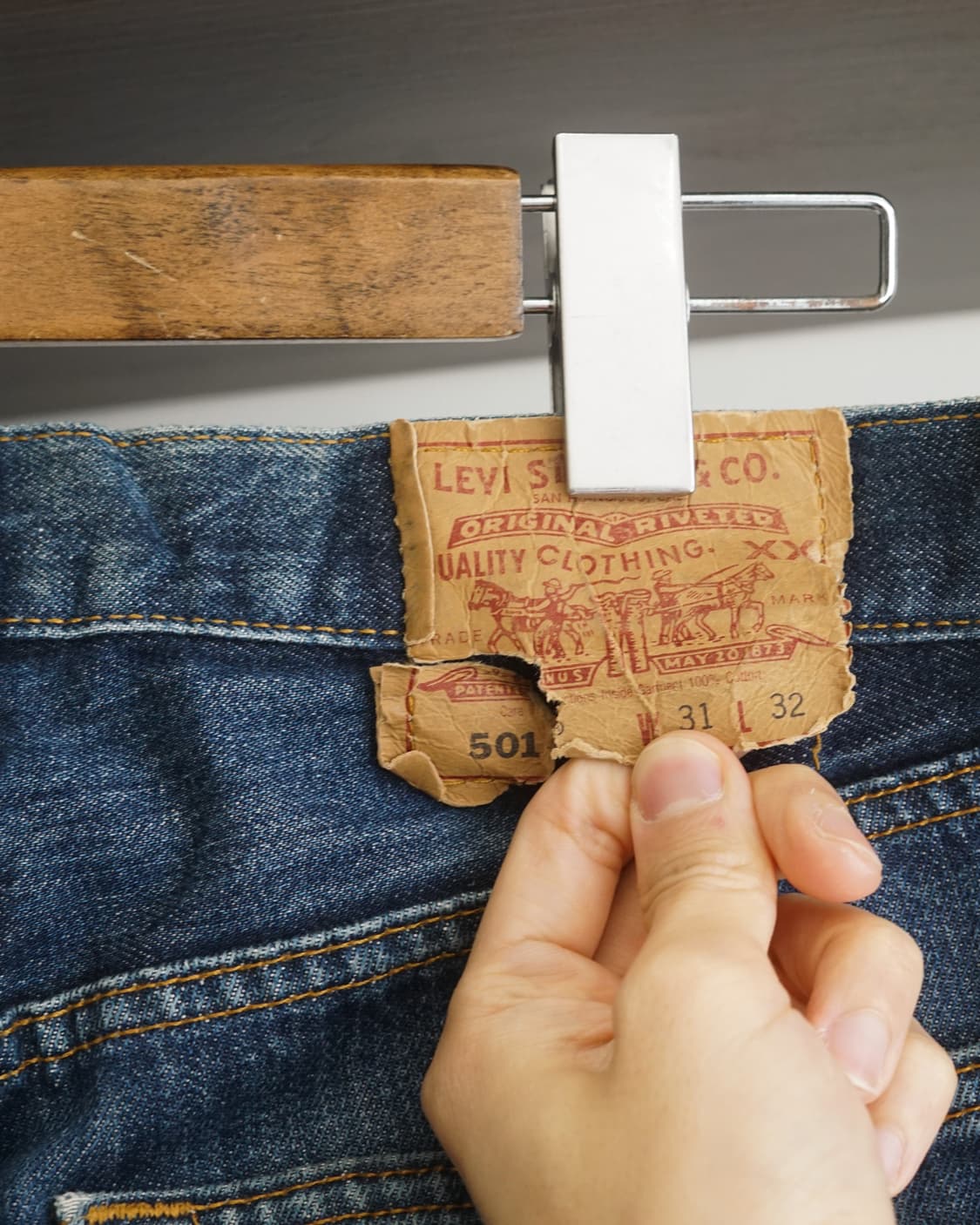 90s Levis 501 made in australia 상품이미지6