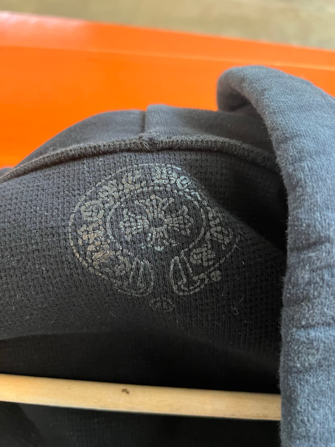 [xl] 크롬하츠 홀스슈 플로랄 헤비웨이트 후드집업 상품이미지8