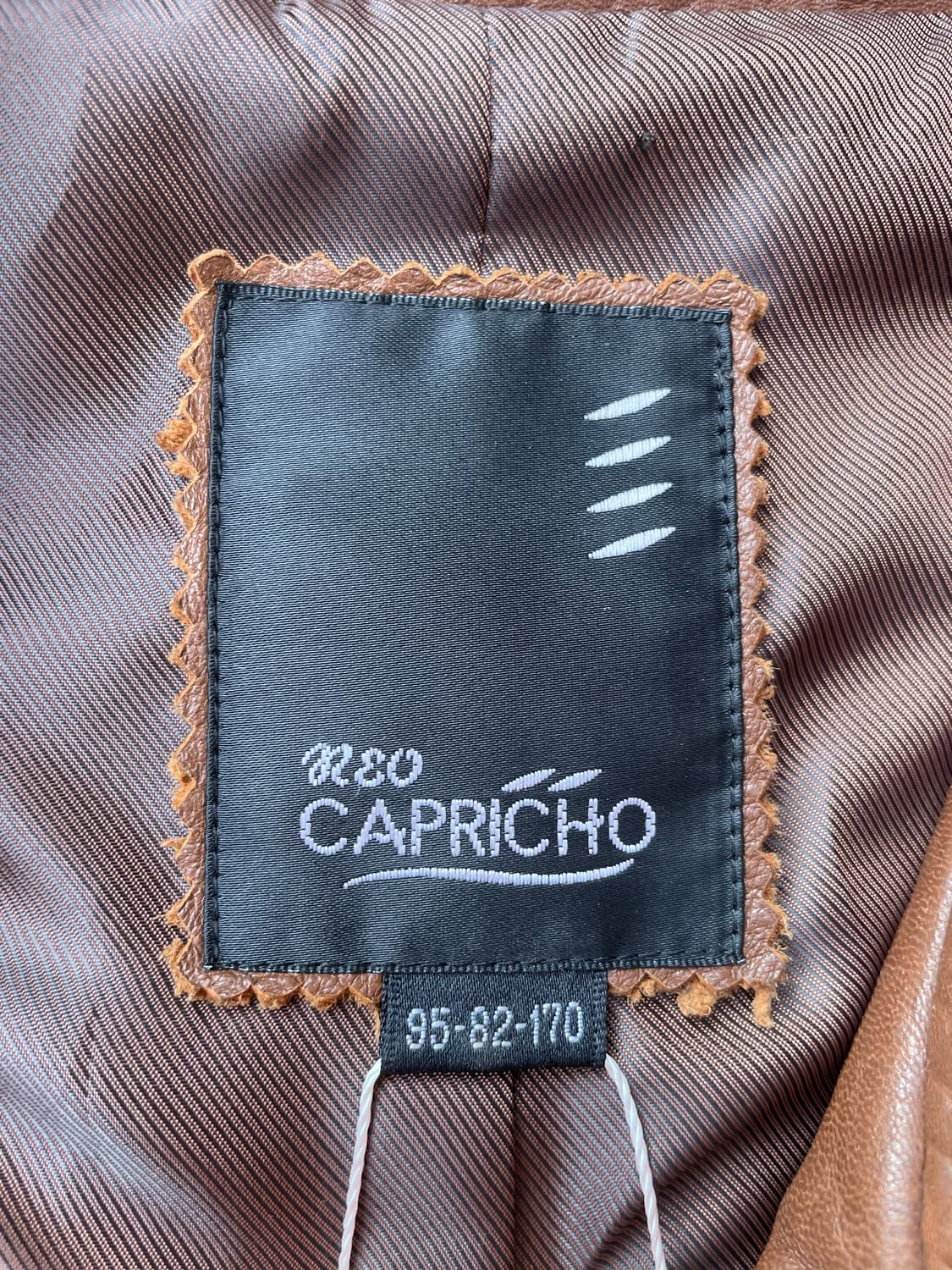 라오 카프리초 빈티지 브라운 램스킨 레더자켓 상품이미지8