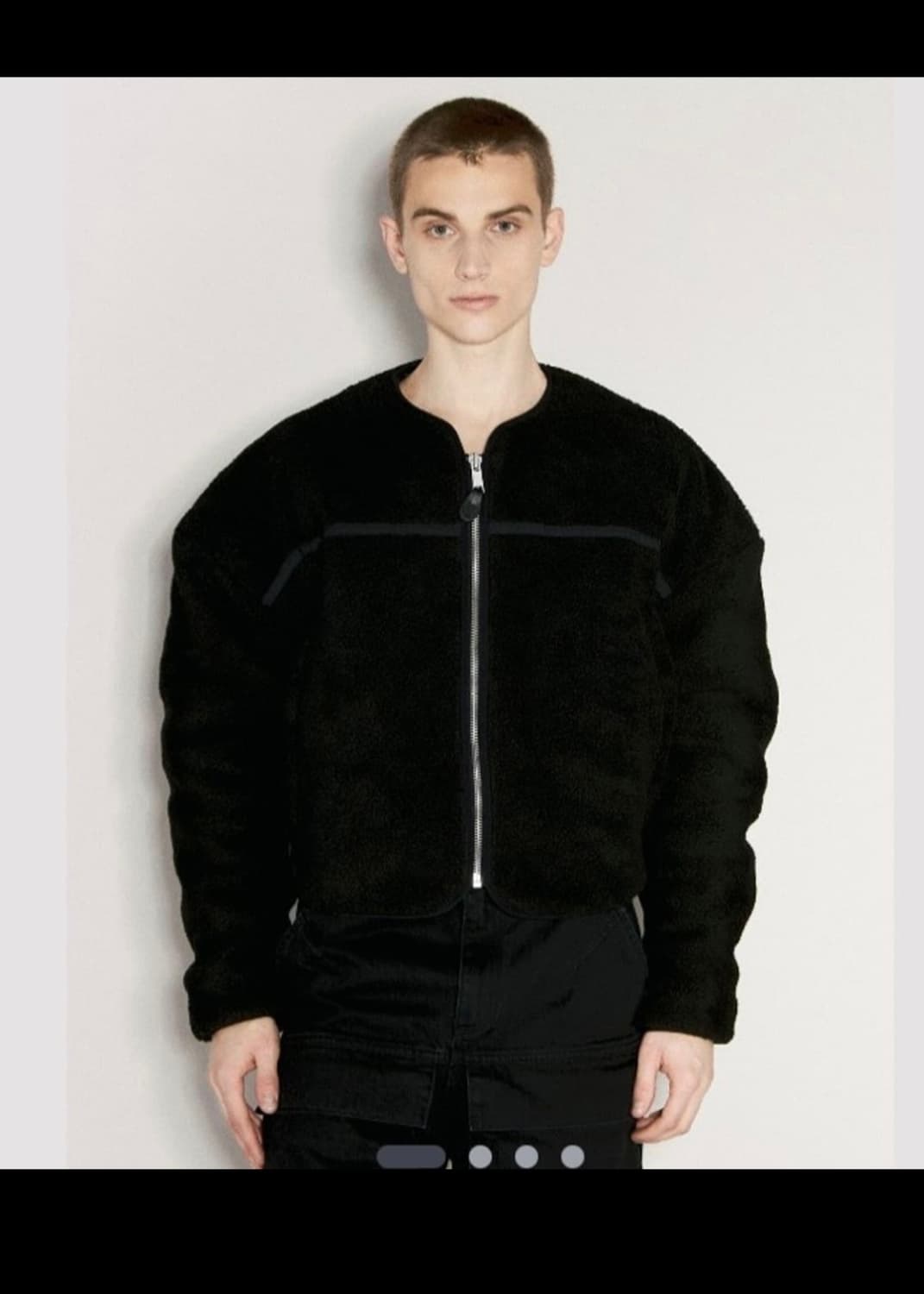 엔타이어 스튜디오 플러피 플리스 봄버 L 상품이미지1