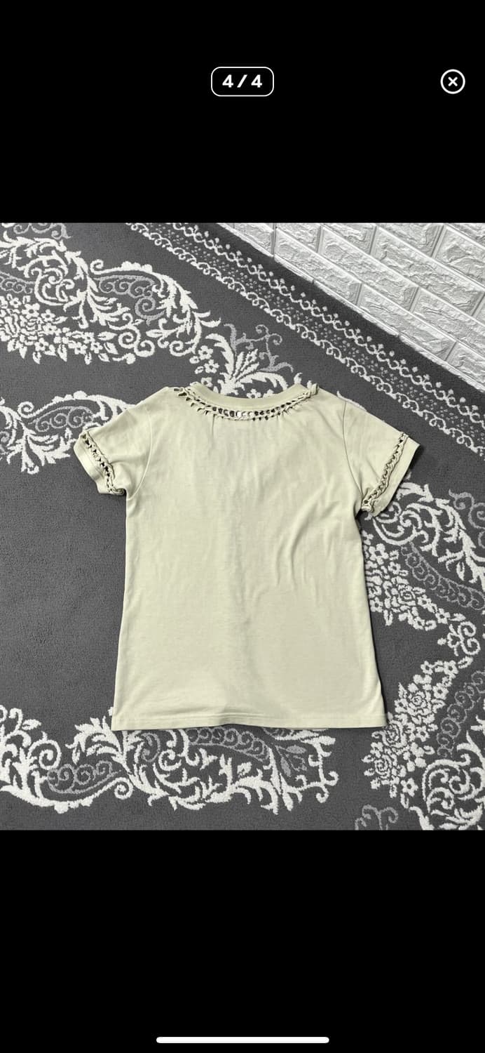 넘버나인 뜨개 반팔 07ss Hand-braide T-shirt 상품이미지3