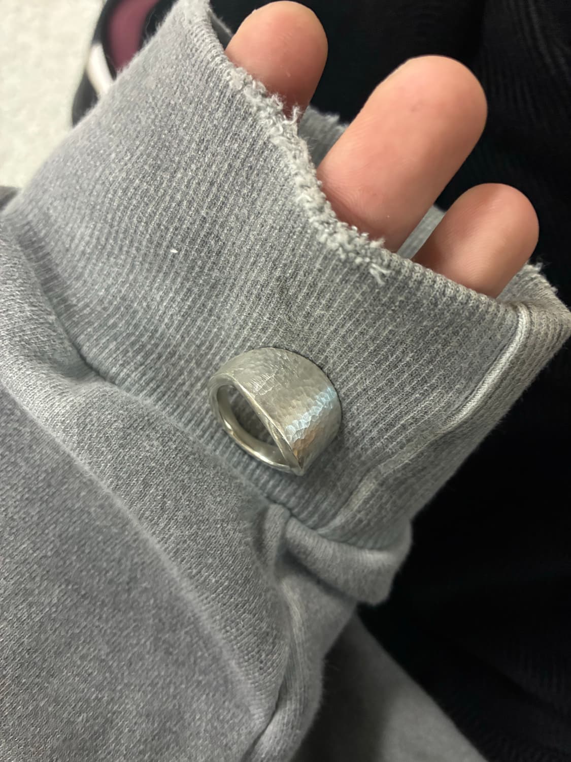 핸드메이드 은반지 상품이미지1