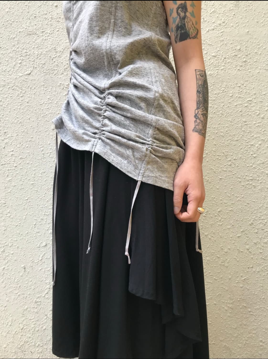 Gomme lace-up sleeve 상품이미지2