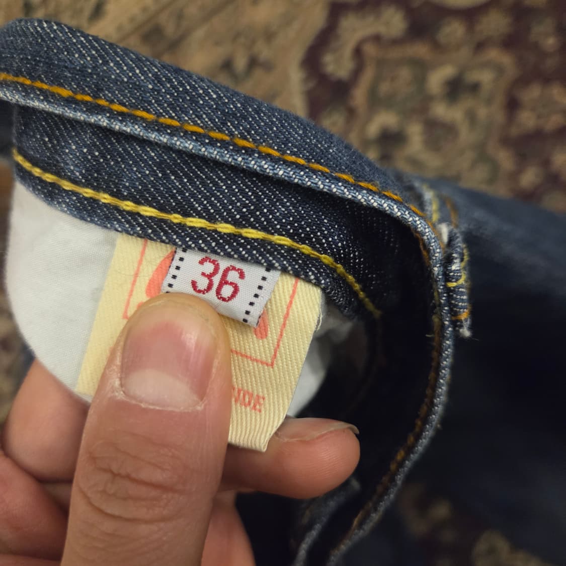 에비수 엔지니어드진 36 사이즈 상품이미지3