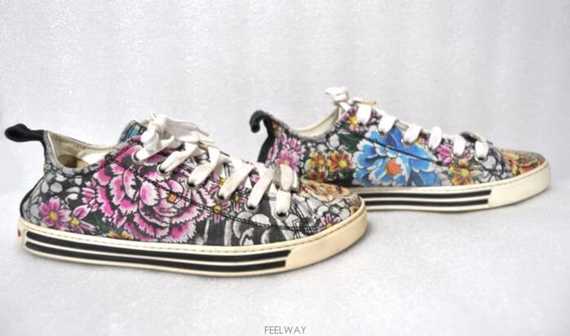 디스퀘어드/남성컨버스꽃무늬스니커즈(사이즈265) 상품이미지3