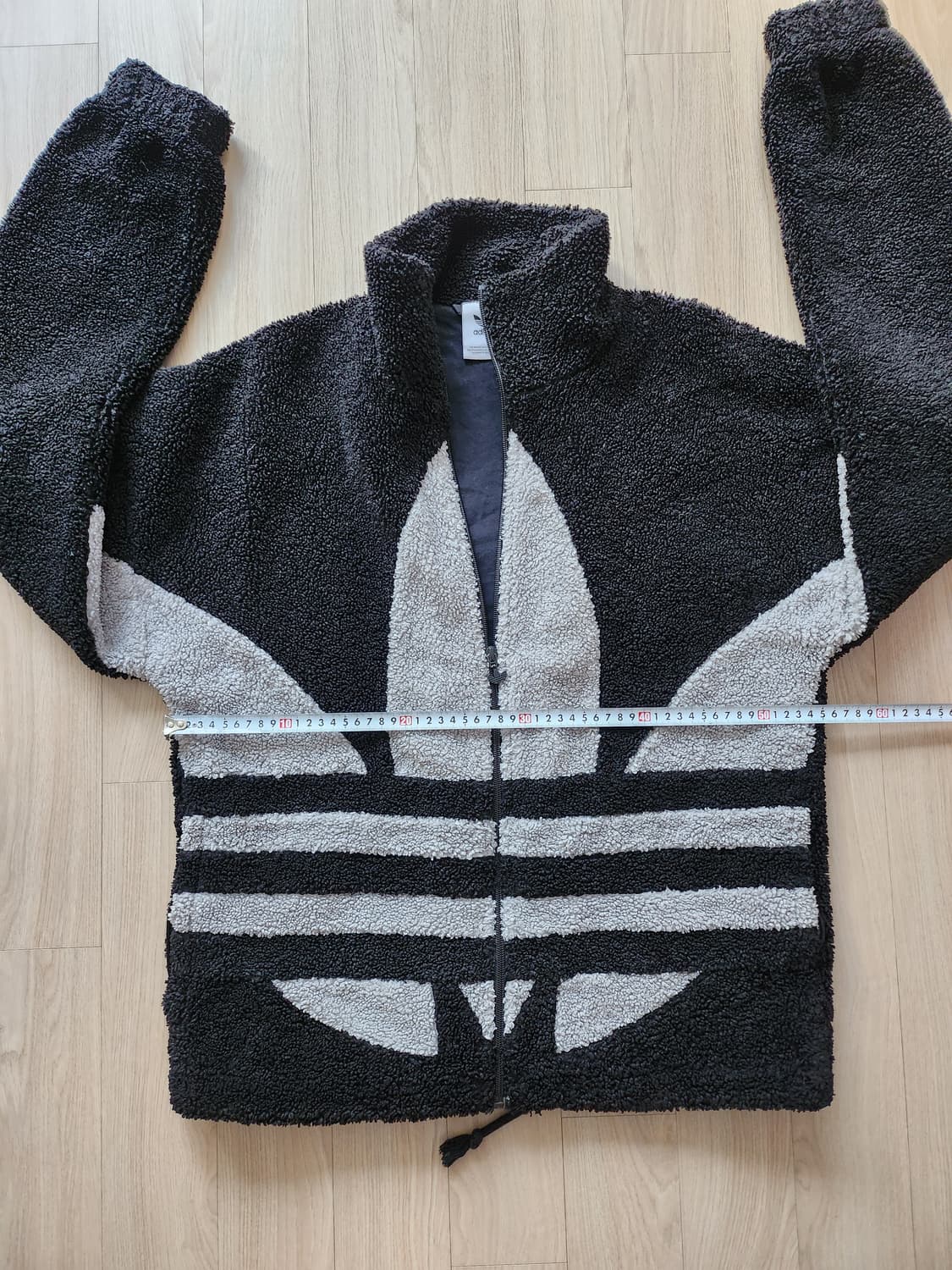 아디다스 빅로고뽀글이자켓(M 상품이미지6