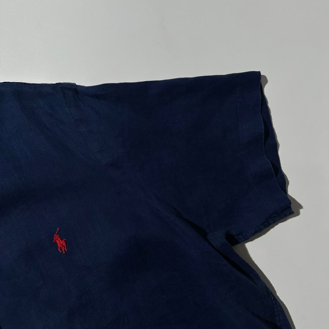 폴로 랄프로렌 린넨 반팔 셔츠 상품이미지5