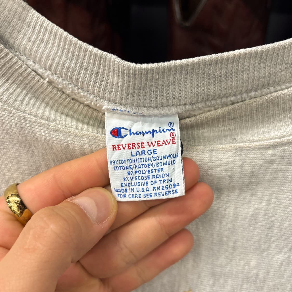 90s 챔피온 리버스위브 '96 애틀랜타 올림픽 수베니어 스웻 N1216 상품이미지7