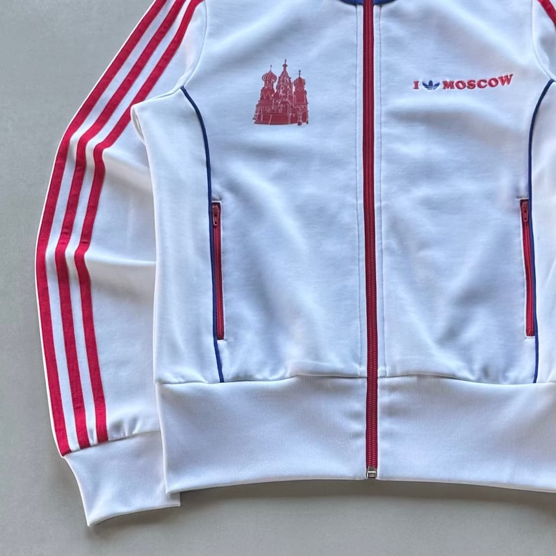 [S]아디다스 파이어버드 모스코바 화이트 트랙탑 져지 상품이미지4