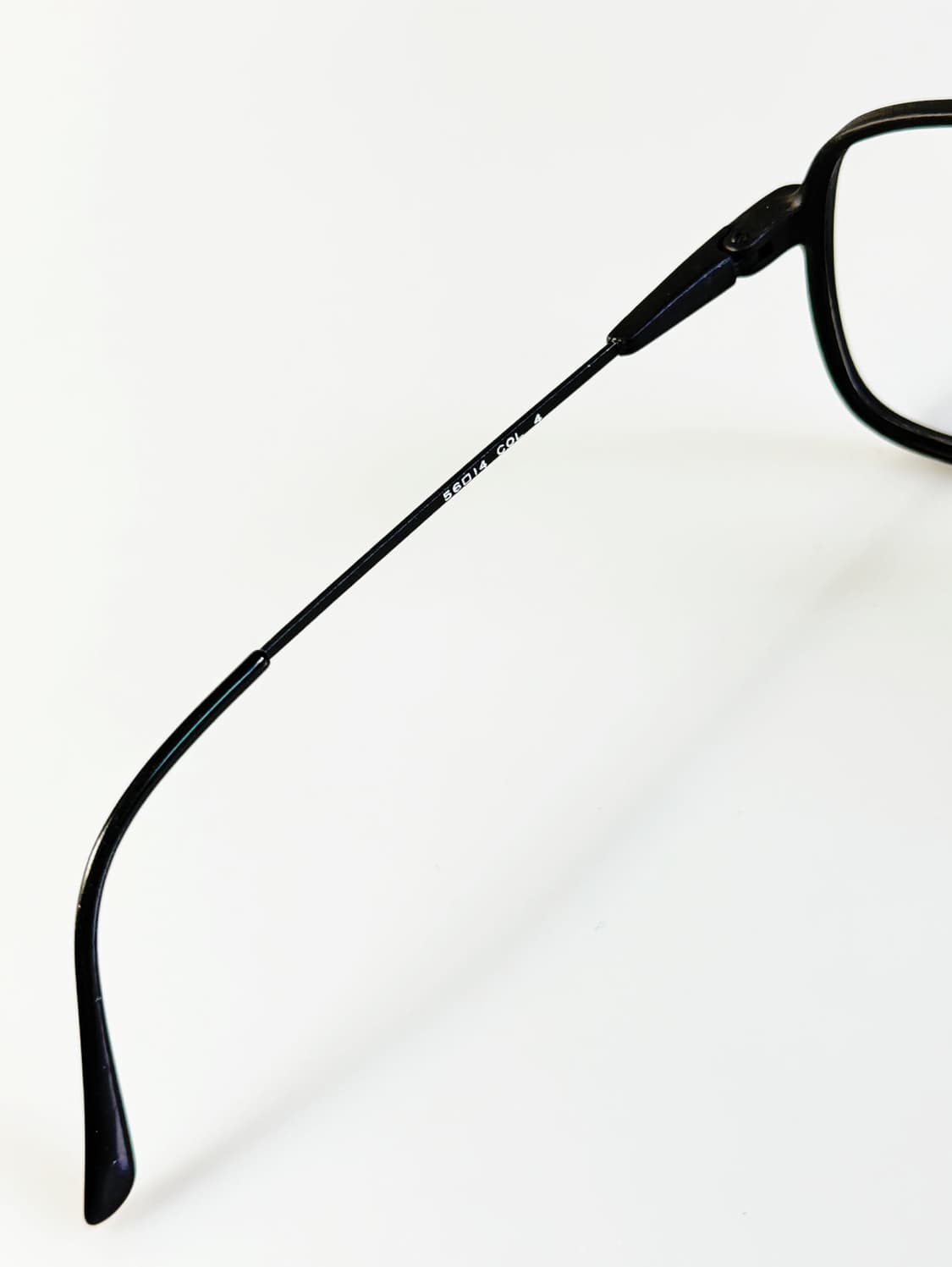 80s ALAN 블랙 뿔테 레트로 스퀘어 빈티지 안경 상품이미지8