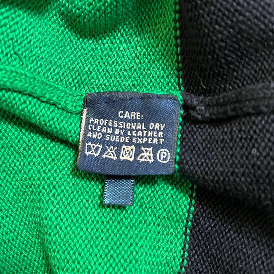 [정품] 폴로 그린 네이비 패치로고 단가라 니트 [ M ] 상품이미지7