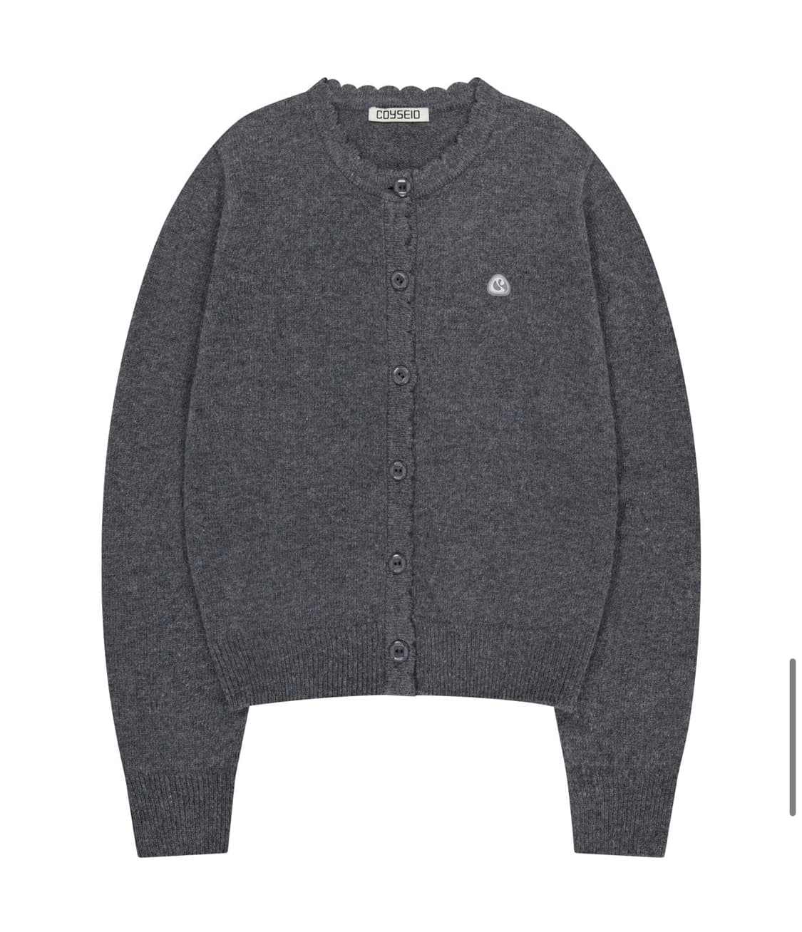 코이세이오 플라워 버튼 가디건  상품이미지1