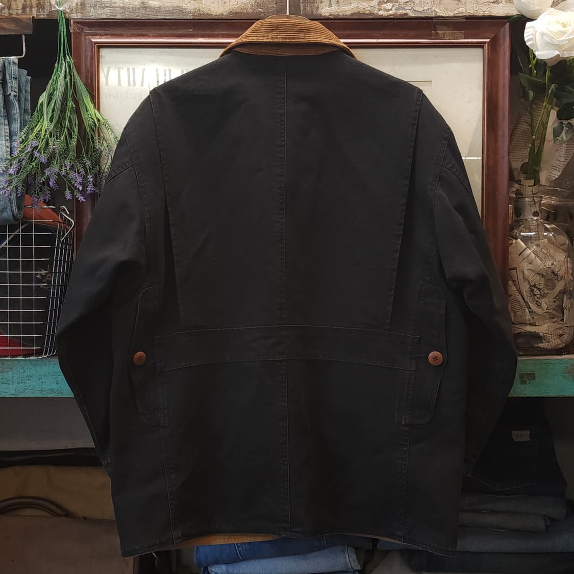 90s 폴로 컨트리 리버시블 헌팅자켓 헤비 캔버스 워크자켓 55 상품이미지2