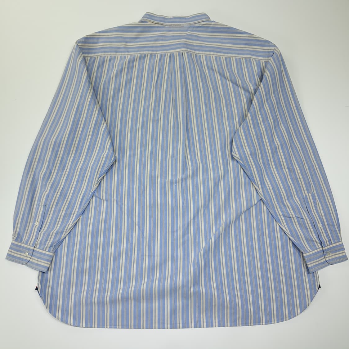 CL774 4XLT 폴로 00s 코튼 블루 스트라이프 버튼다운 셔츠 남 상품이미지10