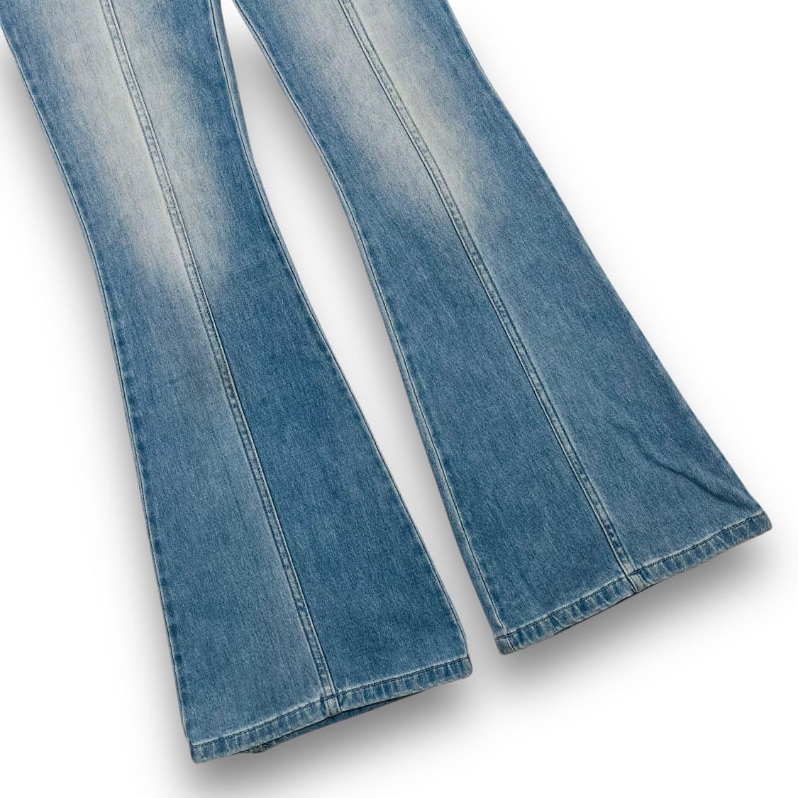 위어드 마켓 시그니처 로고 워시드 웨스턴 부츠컷 팬츠 상품이미지6